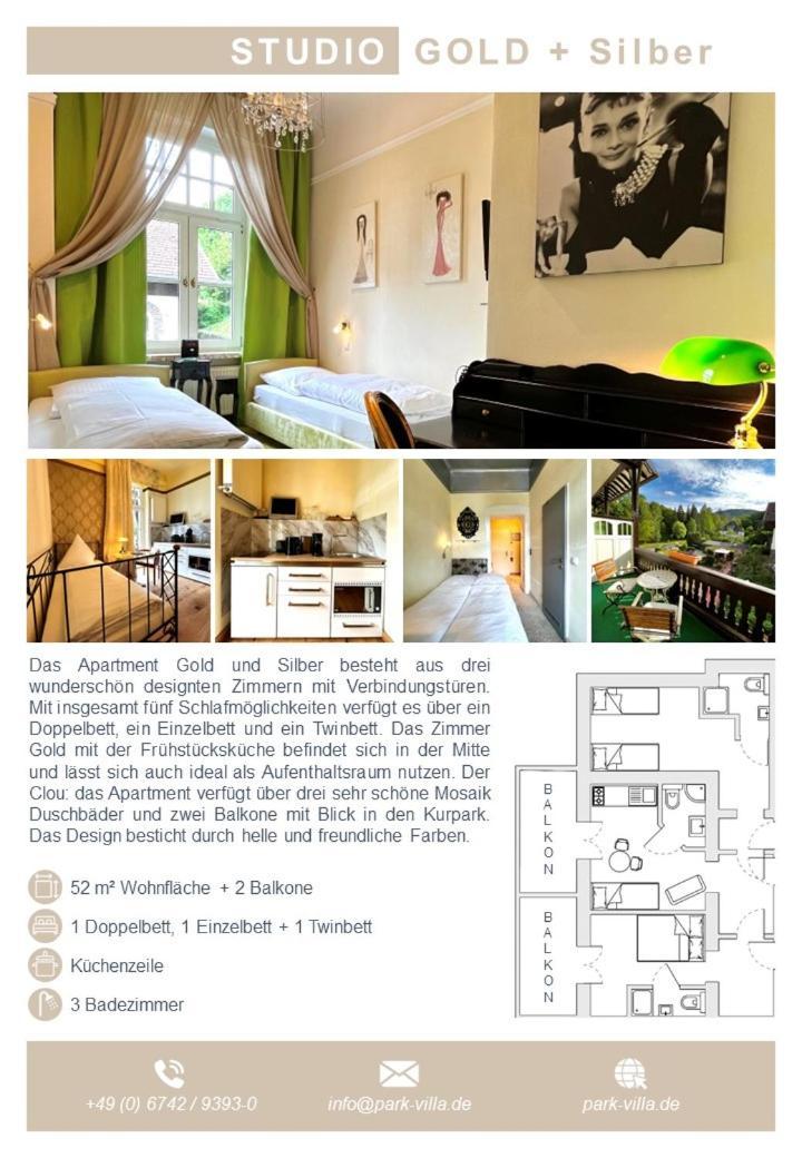 Park Villa Zentral Am Mittelrhein - Zimmer & Apartments Boppard Exterior photo